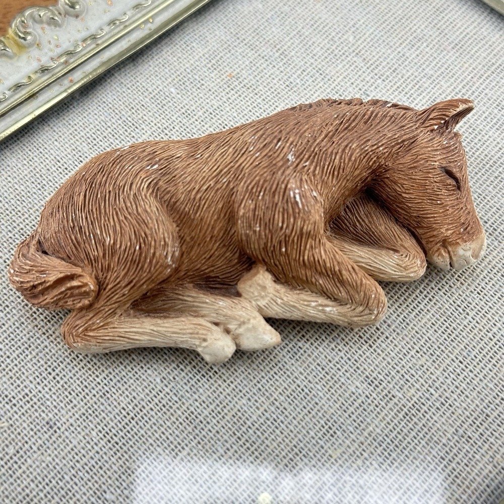 Vintage Sandicast‎ Lil Snoozer Sleeping Horse  Foal Figurine Sandra Brue